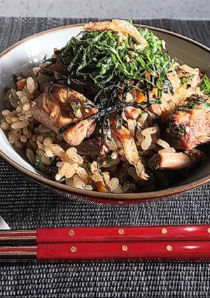 カルシウム強化！さんま缶の炊き込み御飯-レシピのメイン写真