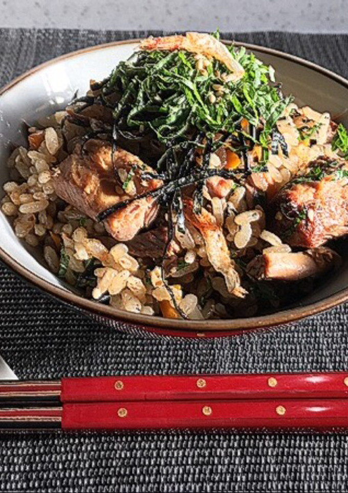 カルシウム強化！さんま缶の炊き込み御飯-レシピのメイン写真