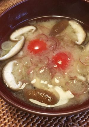 簡単✧ミョウガが主役のお味噌汁！！-レシピのメイン写真