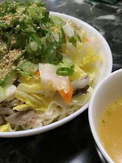 インスタントラーメンで味噌塩味のつけ麺♪-レシピのメイン写真