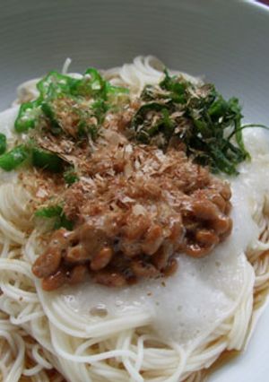 夏はこれ！！トロネバそうめん-レシピのメイン写真