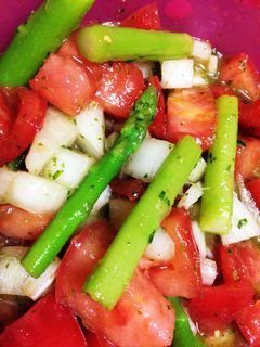 トマトと玉ねぎのバジル風味マリネ-レシピのメイン写真