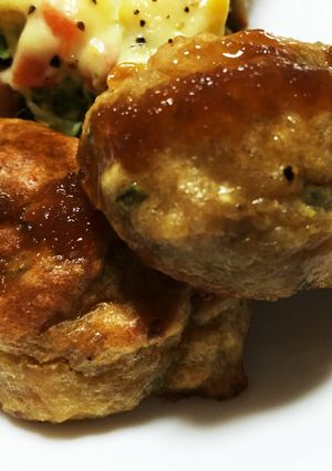 手汚さない！オーブンで鶏つくね-レシピのメイン写真