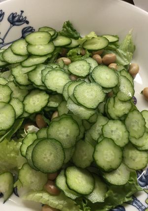◎簡単きゅうりと豆のサラダ-レシピのメイン写真