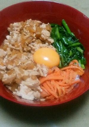 簡単 ビビンバ風どんぶり-レシピのメイン写真