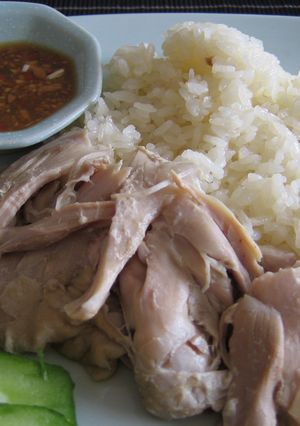 蒸し鶏のせご飯（カオマンガイ）-レシピのメイン写真