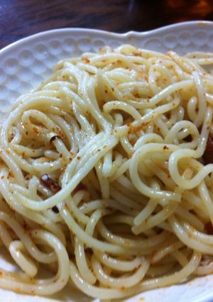 梅味ペペロンチーノ-レシピのメイン写真