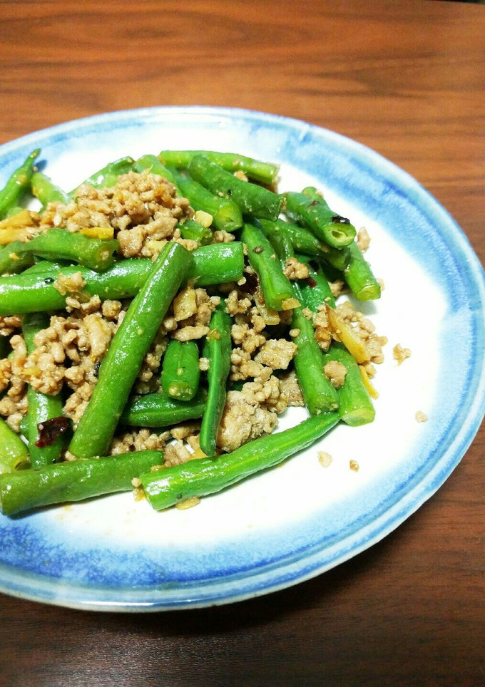 うまい☆いんげんとひき肉のピリ辛炒め-レシピのメイン写真