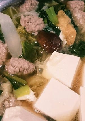 ダイエット満腹スープ♪簡単夏のちゃんこ鍋-レシピのメイン写真