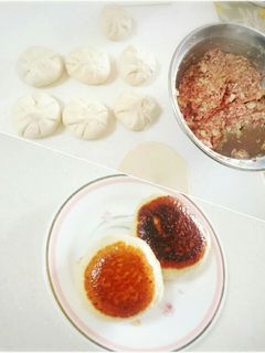 ジューシーな焼き豚まん-レシピのメイン写真