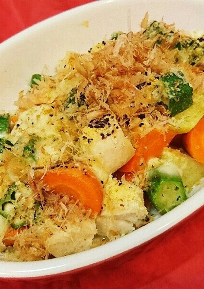 野菜とささみの和風チーズ♪オーブン焼き♪-レシピのメイン写真
