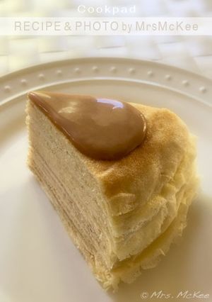 ミルクレープ・キャラメル風味-レシピのメイン写真