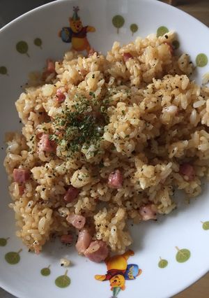 ニンニクバター醤油チャーハン-レシピのメイン写真