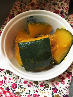 レンジでかぼちゃの含め煮-レシピのメイン写真