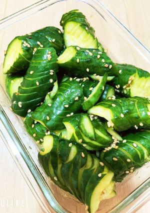 ☆居酒屋風☆パリポリ蛇腹きゅうり-レシピのメイン写真