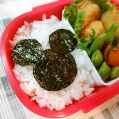 รูปของ キャラ弁☆超簡単ミッキーシルエット