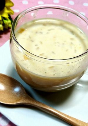 レンジで簡単！冷製コーンポタージュ-レシピのメイン写真