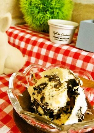 簡単*クッキークリームのアイスクリーム☆-レシピのメイン写真