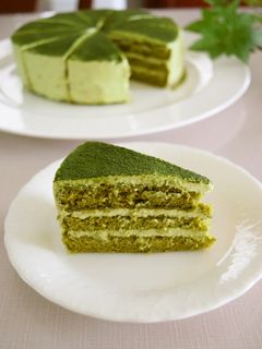 抹茶好きのための抹茶ケーキ-レシピのメイン写真