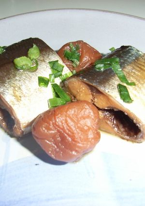 簡単☆夏にはさっぱりサンマの梅干し煮-レシピのメイン写真