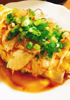 糖質オフ とん平焼き-レシピのメイン写真