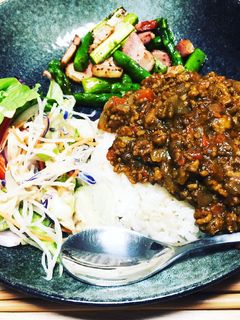 カレールーで簡単ドライカレー-レシピのメイン写真