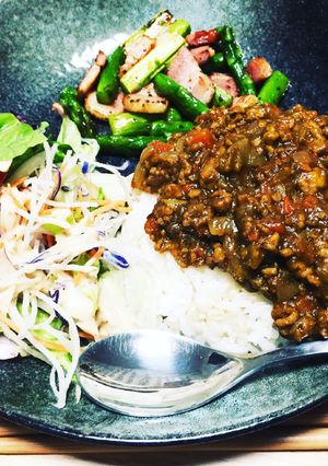 カレールーで簡単ドライカレー-レシピのメイン写真