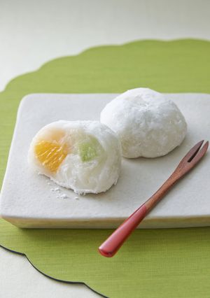 夏休みのおやつ♡３ステップでフルーツ大福-レシピのメイン写真
