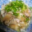 簡単!ヘルシー!!豚肉のおろしポン酢がけ