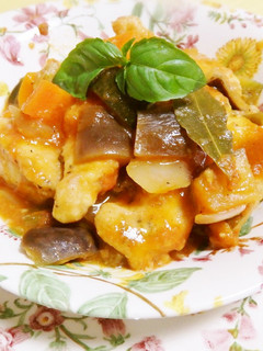 鶏胸肉でラタトゥイユ-レシピのメイン写真