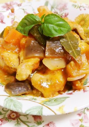 鶏胸肉でラタトゥイユ-レシピのメイン写真