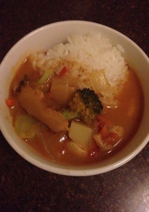 野菜たっぷりレッドカレー-レシピのメイン写真
