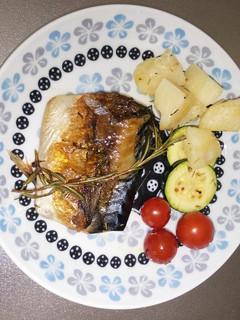 塩鯖で香草焼き-レシピのメイン写真