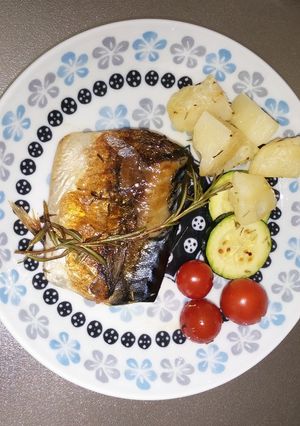 塩鯖で香草焼き-レシピのメイン写真