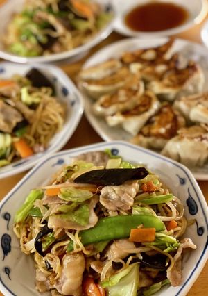 餃子の王将風しょうゆ焼きそば-レシピのメイン写真