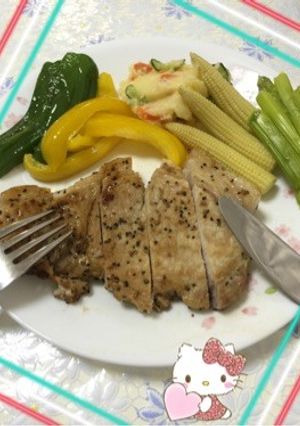 初心者さんの〜とんテキ〜(o˘◡˘o)♡-レシピのメイン写真