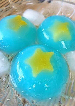簡単!天の川☆水まんじゅう-レシピのメイン写真