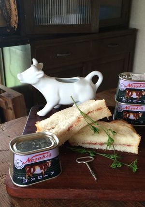 コンビーフサンド-レシピのメイン写真