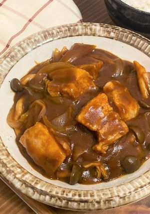 レンジde豚のデミグラス煮込み-レシピのメイン写真