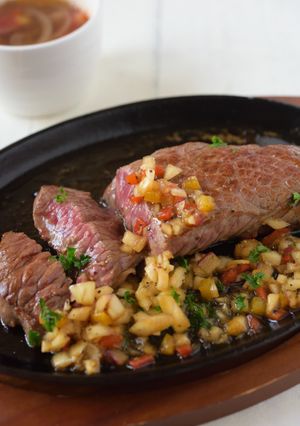 お肉に☆ペッパー醤油だれ-レシピのメイン写真