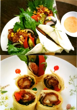 くまとりティーヤ食べてーや-レシピのメイン写真