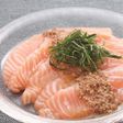 簡単♪サーモンのごまポンソース