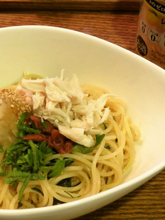 梅干と大根おろしのさっぱりパスタ-レシピのメイン写真