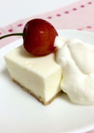 トロフワが選べる簡単☆レアチーズケーキ-レシピのメイン写真