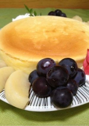 ミキサーにかけるだけベイクドチーズケーキ-レシピのメイン写真