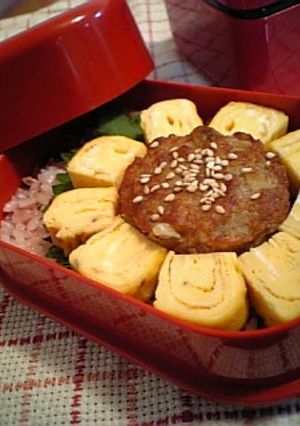 ニッコリ(*＾▽＾*)ひまわり弁当-レシピのメイン写真