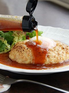 ふわとろつくね温玉のせ-レシピのメイン写真