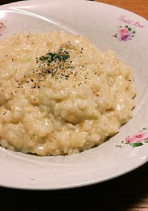 簡単チーズリゾット-レシピのメイン写真