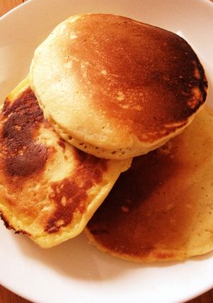 簡単ふわふわホットケーキ-レシピのメイン写真