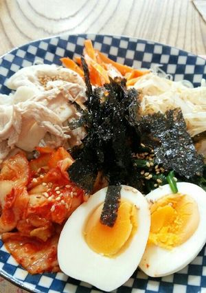 ビビンバそうめん-レシピのメイン写真
